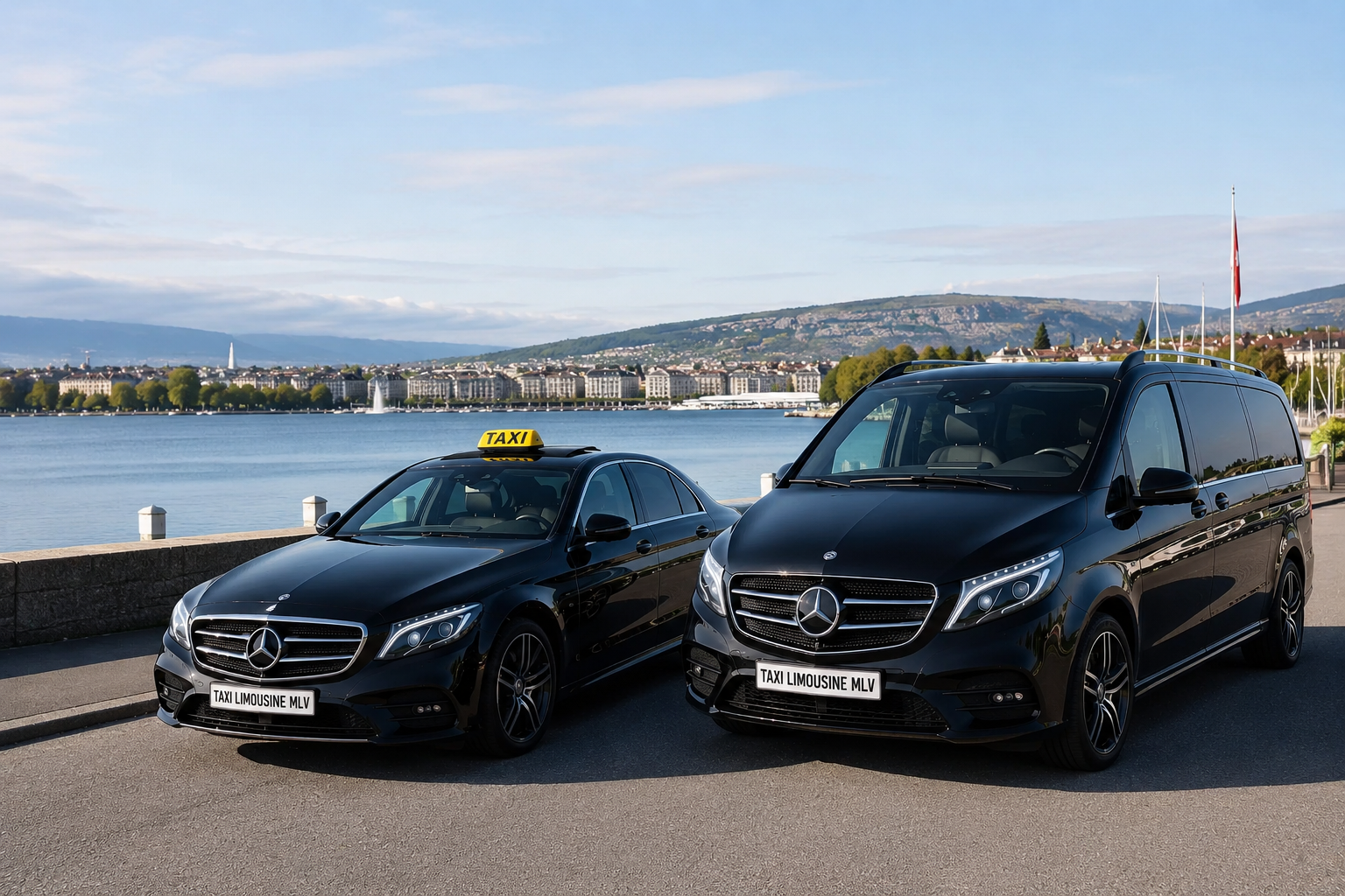 Véhicule MLV Taxis & Limousine pour vos déplacements à Nyon